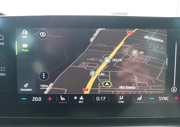 Skoda Octavia cena 94900 przebieg: 84010, rok produkcji 2020 z Szczekociny małe 407